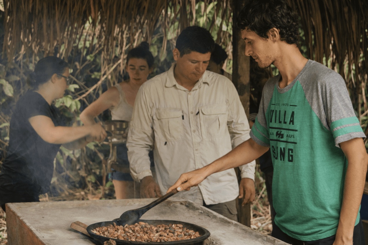 outdoor-cooking-forest-community coffee chocolate cooking outdoor community forest